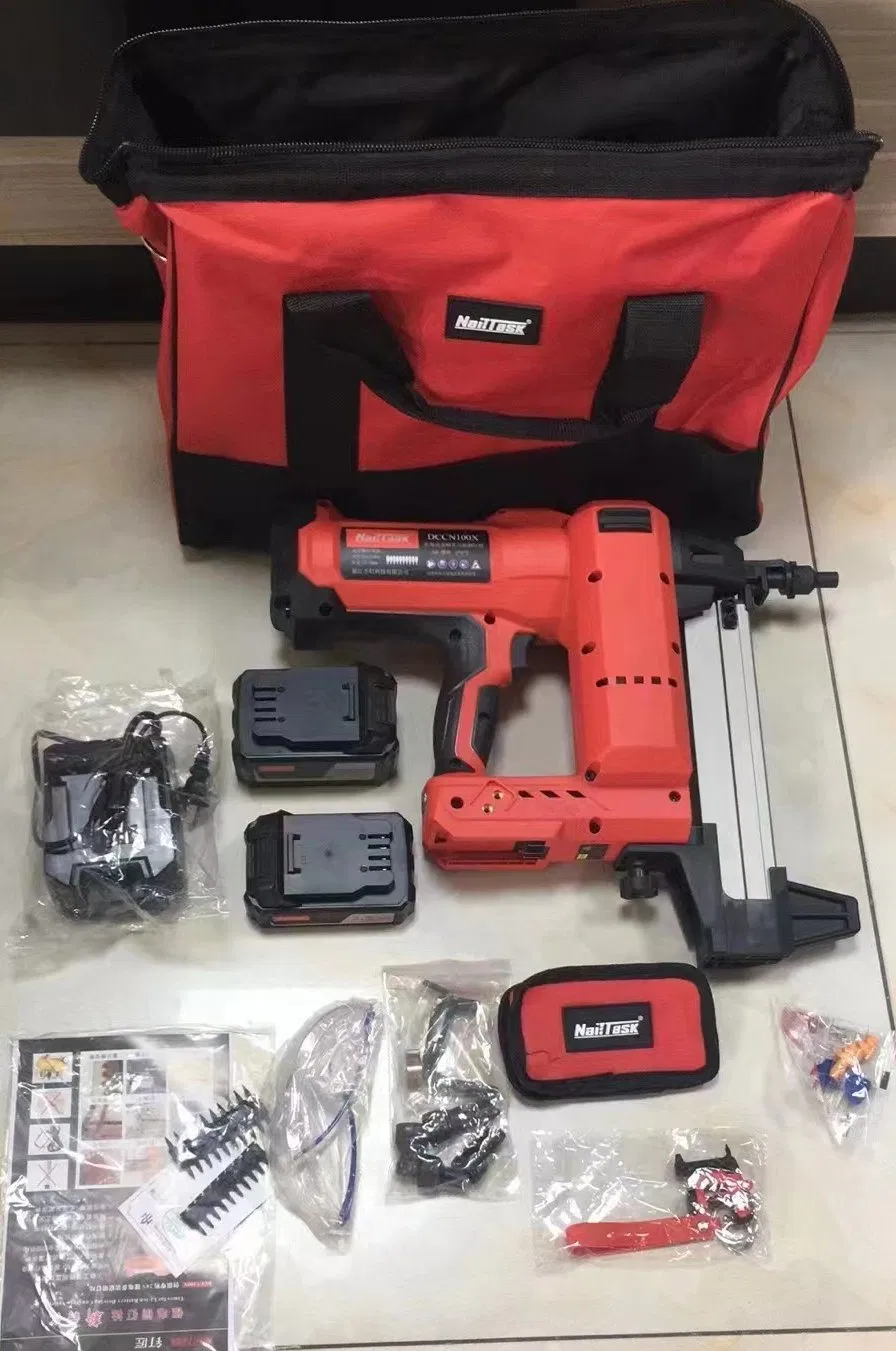 20V Lithium Concrete Nail Gun Deep Penetration Into Cement C30