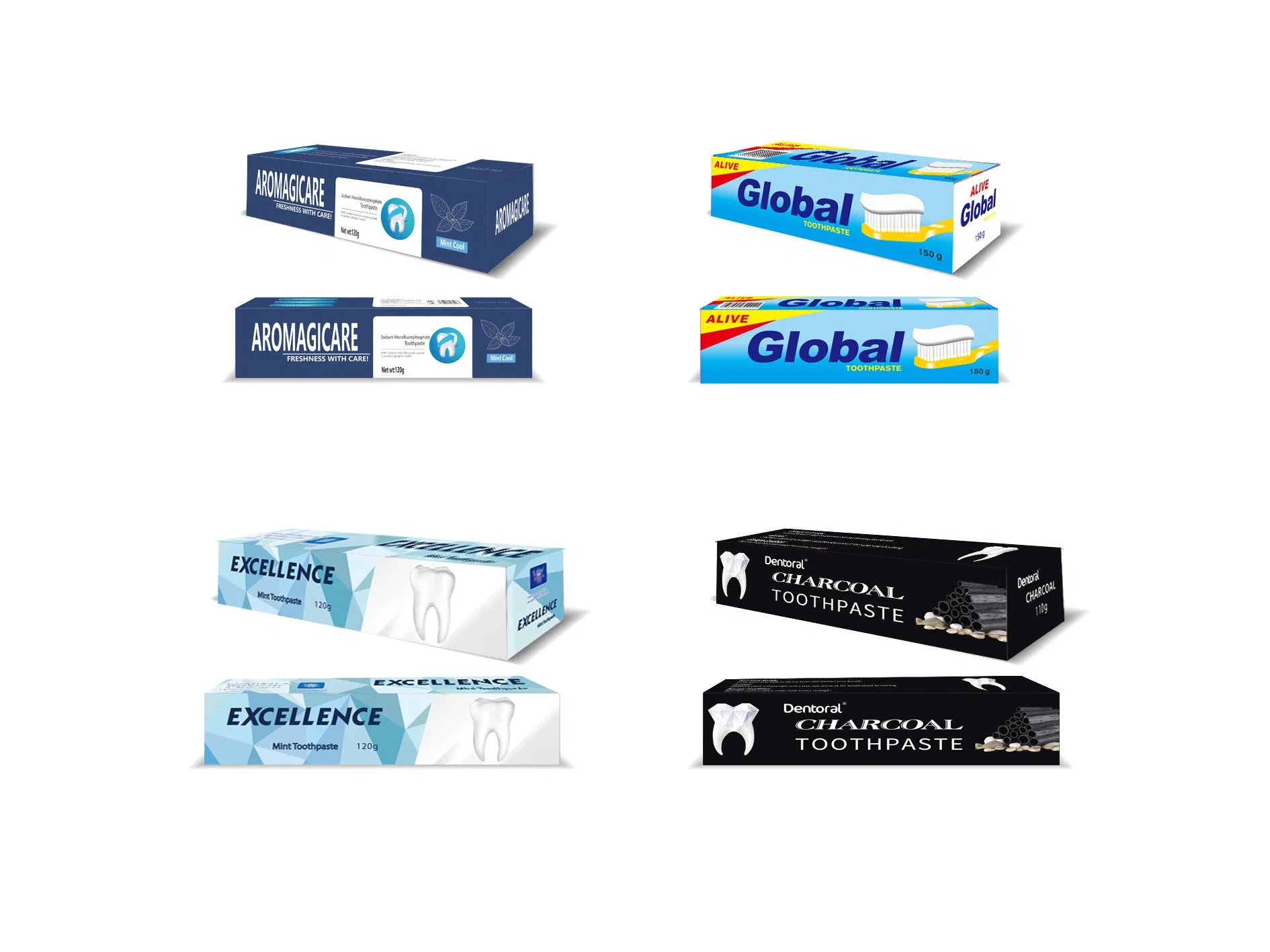 OEM Bad Breath Removing Stain Removing Dentoral Whitening Toothpaste