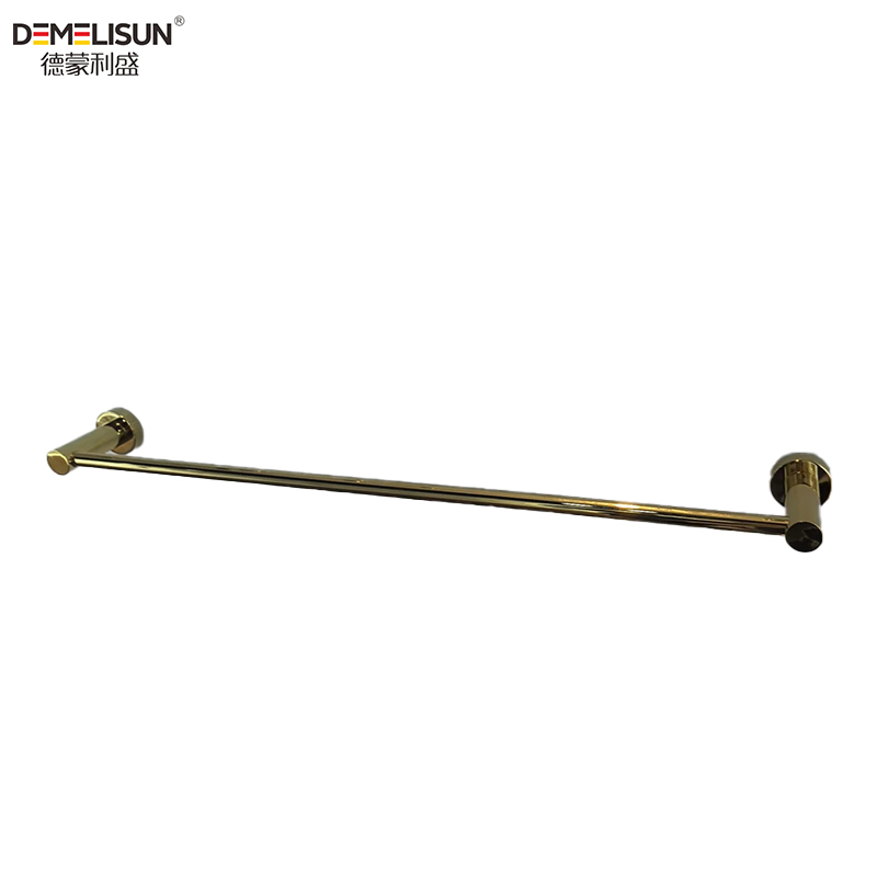 Bathroom Accessories Wall Mounted Toilet Towel Rail Holder Single Towel Bar Rack