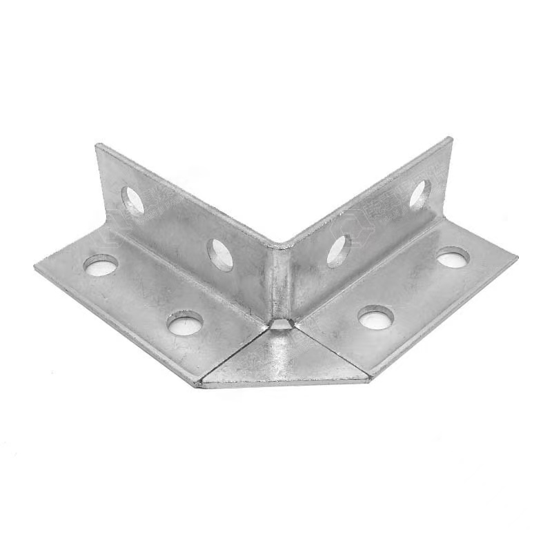Reliable C-Shaped Eight-Hole Protector Steel Bracket for Corner Stability