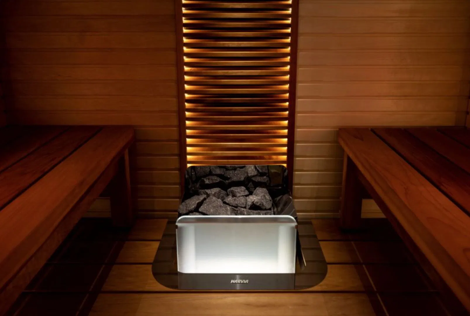 Электрический обогреватель Harvia The Wall для сауны