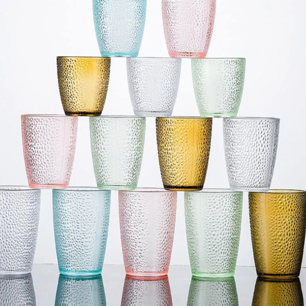 Wholesale Colorful Reusable Plastic Water Cup Coffee Milk Cup