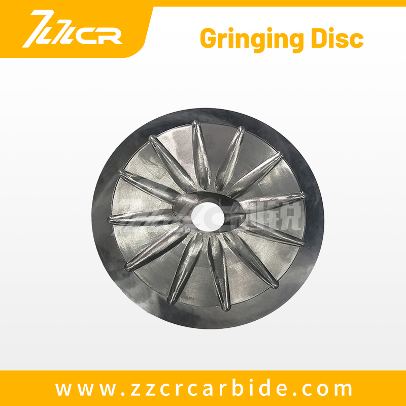 Zzcr Hot Sale Hard Aloy Grinding Disks for Disc Mill