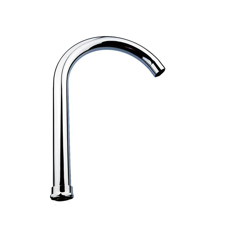 Хромированный излив для смесителя из нержавеющей стали