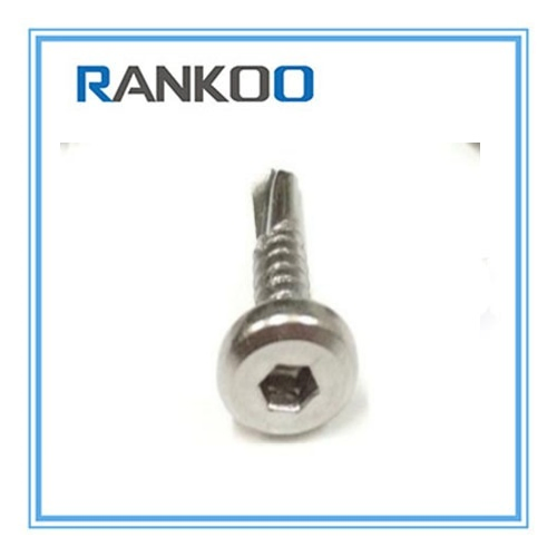 Ss 304 Ss 410 Pan Flat Head Metal Self Drill Screws