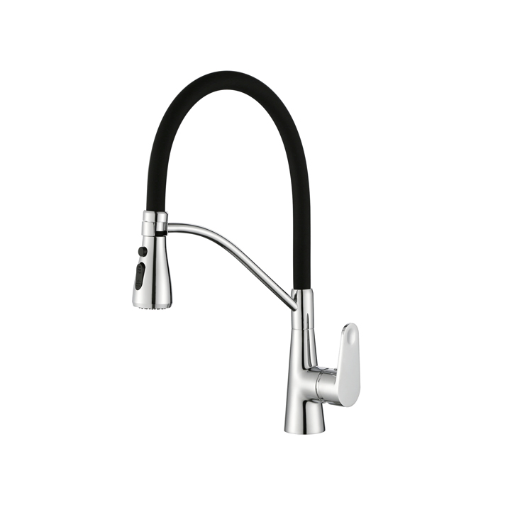 High Arc Polished Chrome Basin Faucet Function Kitchen Mixer