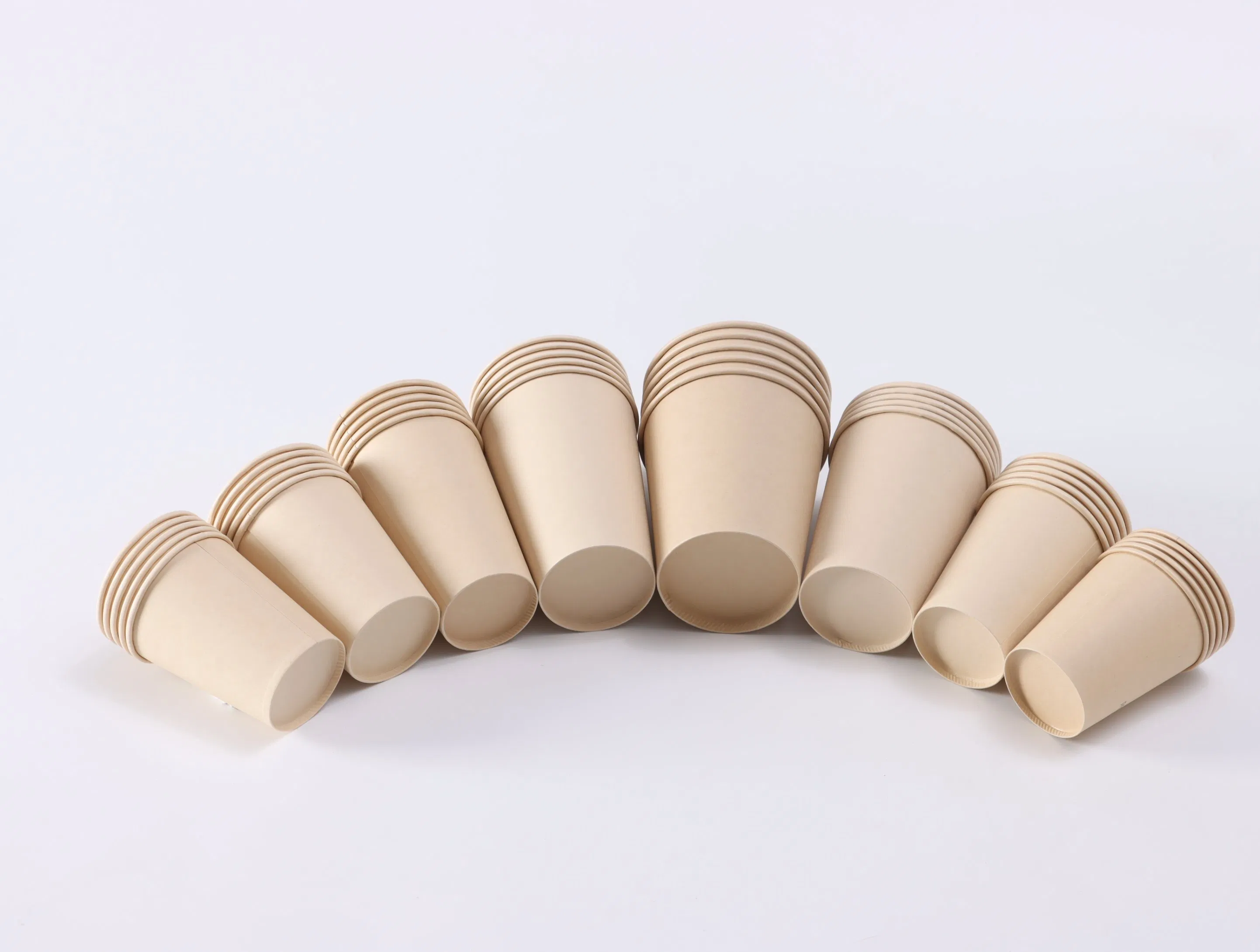 Биоразлагаемые бумажные стаканчики из бамбука 9oz