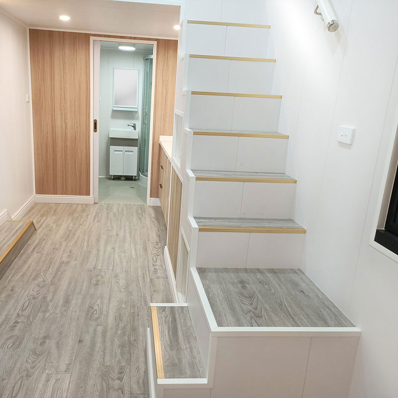 Single Family Prefab Modular Homes Tiny House with 2 Bedrooms Comfortable for Airbnb