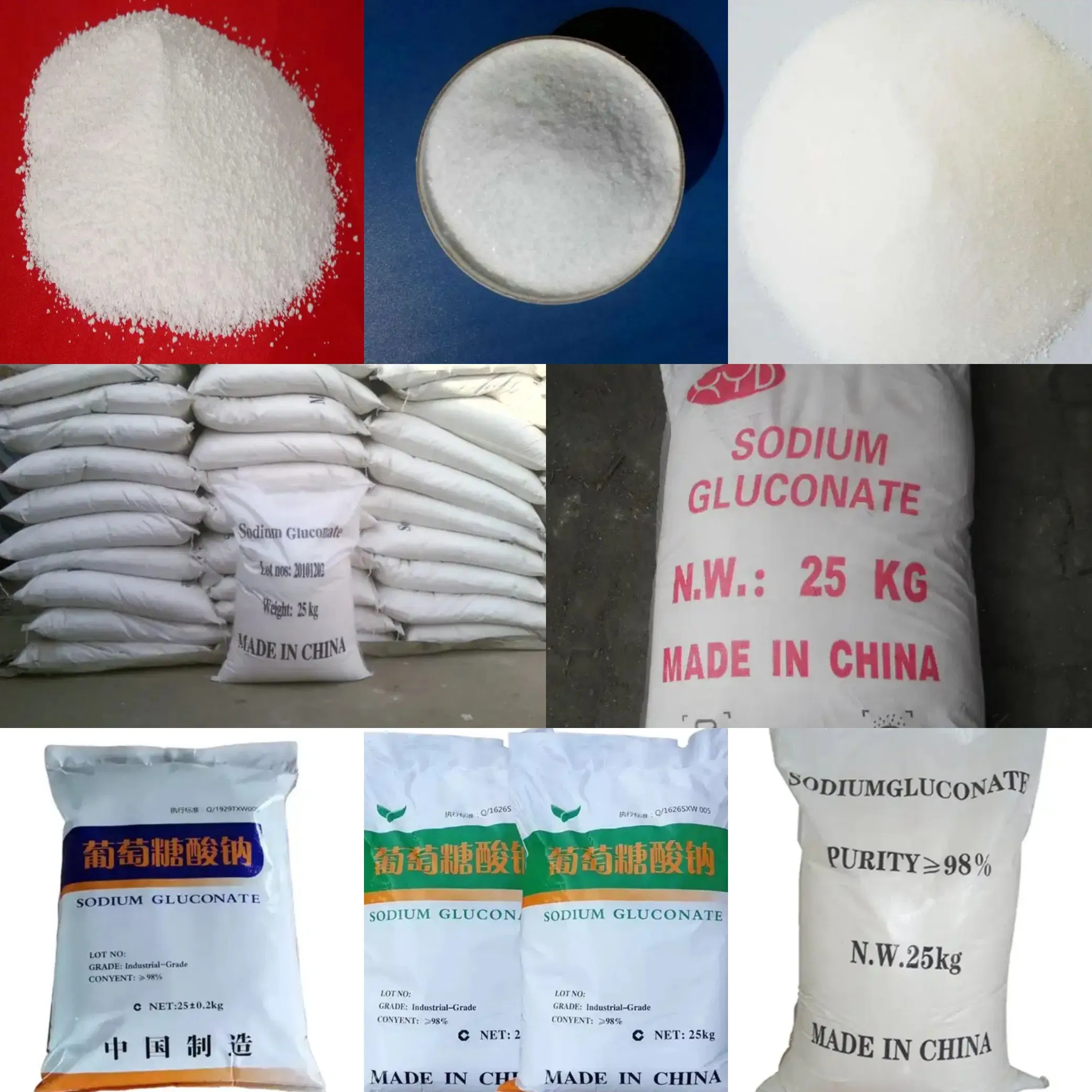 98% Sodium Gluconate /Sodium Glucose
