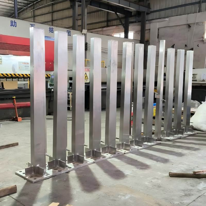 High-Strength Metal Steel Fence Post for Public Safety Zones