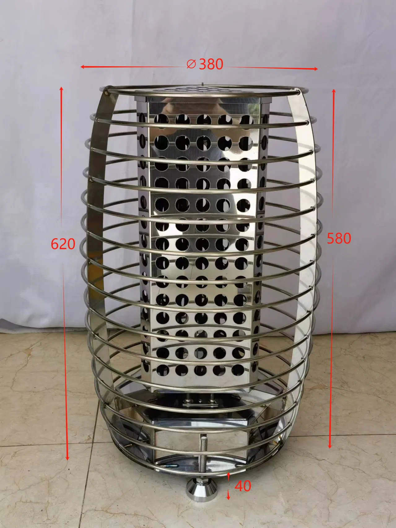 Умная электрическая печь для сауны Dioost 4.5 кВт с Wi-Fi