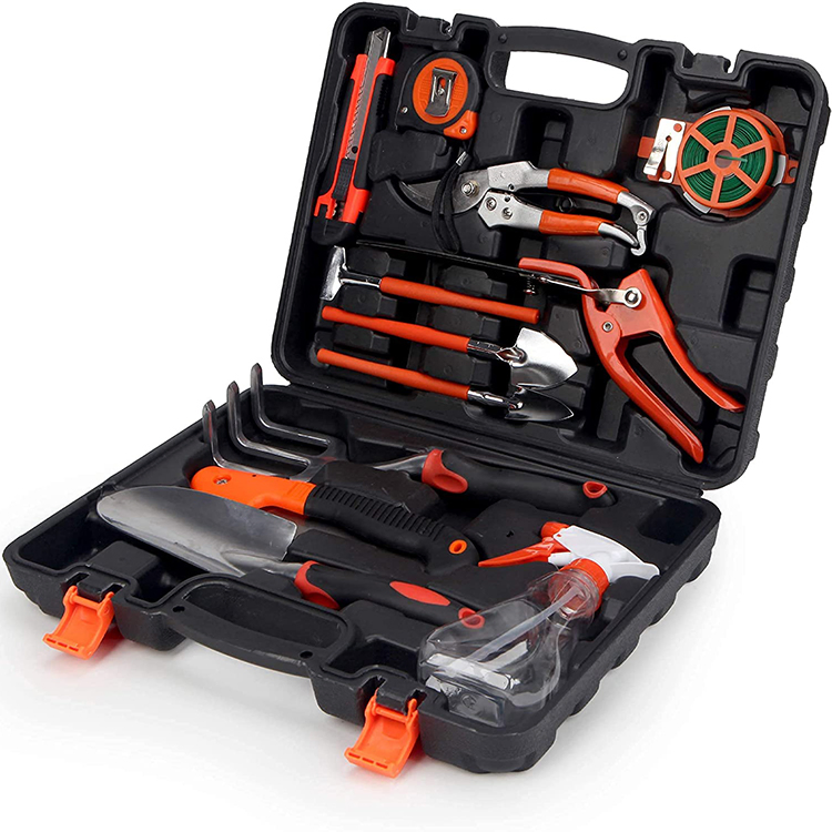 Factory Price Professional Household Gardening Kits Hand Tools Set Multifunctional Mini Essential Gardening Tool Kit Set