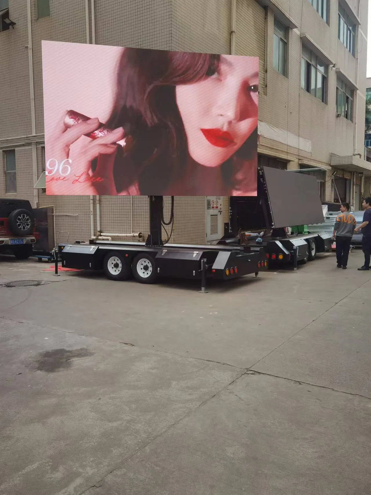 P10 Solar Light Tower of Mobile LED Display Outdoor