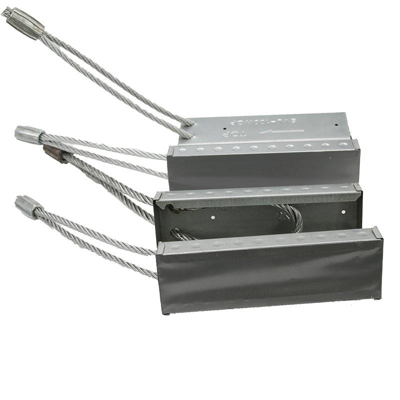 Single Loop Box for The Connection of Columns and Walls