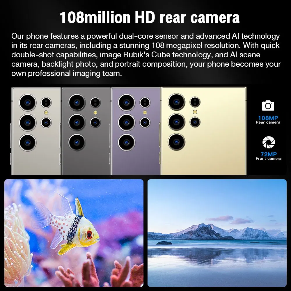 Смартфон S24 Ultra Premium Purple с микрофоном