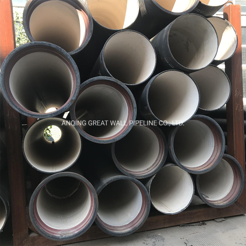 High-Quality Ductile Iron Pipe with Cement Lining for Global Distribution