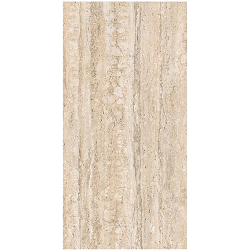 Vitrified Porcelain Tile in Digital Printed Tile Travertine Glossy Finish Tile