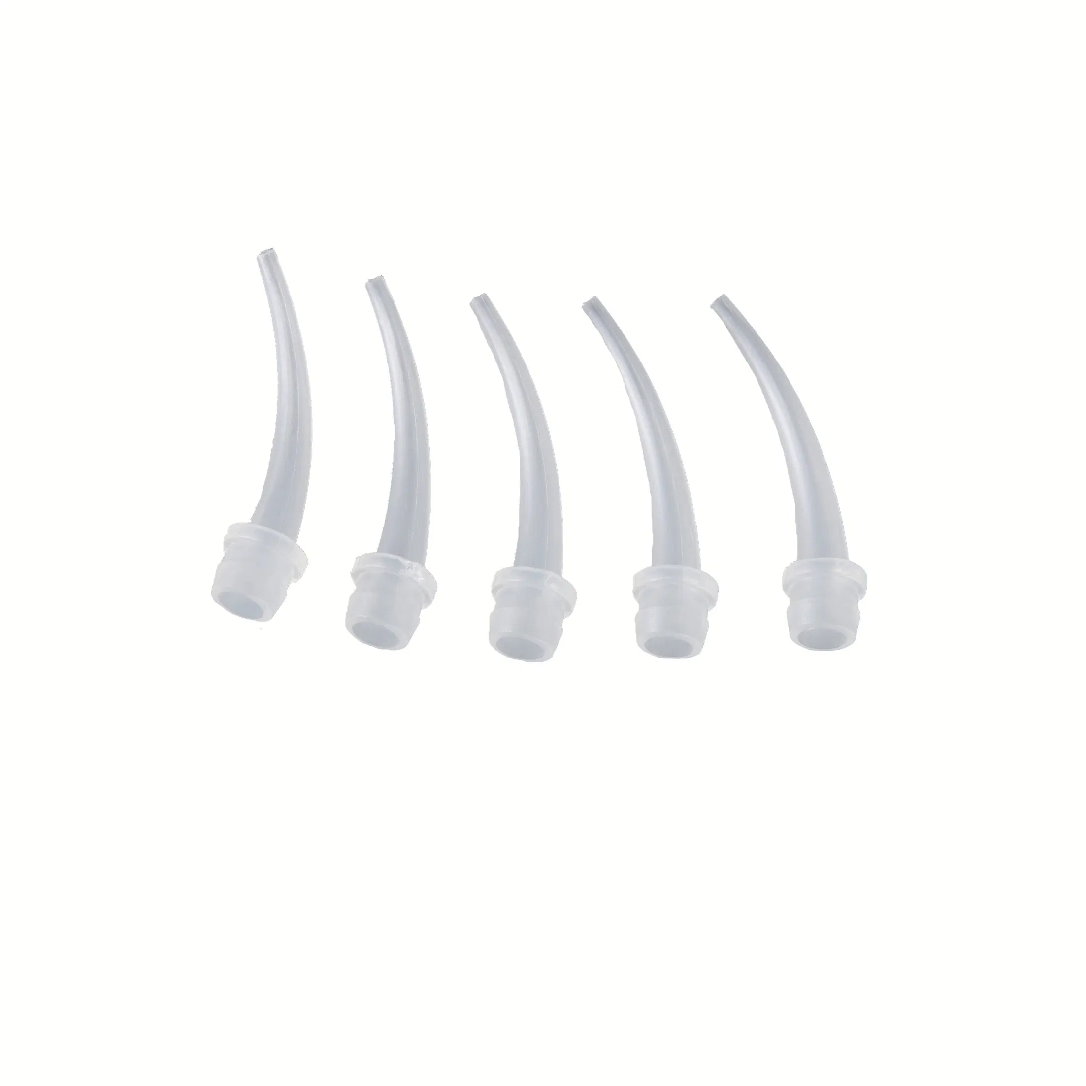 Dental Consumables Mixing Tips Dental Conveyor Transparency Injection Syringe Tips