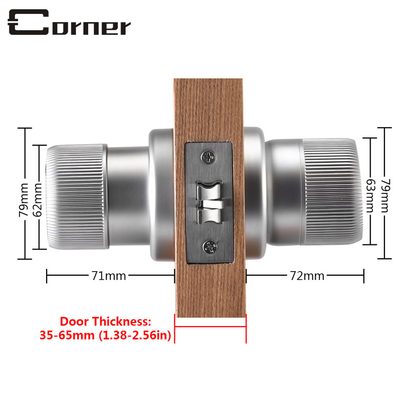 Multiple Unlock Electronic Digital Password Keyless Entry Secure Durable Wireless Intelligent Smart Door Lock