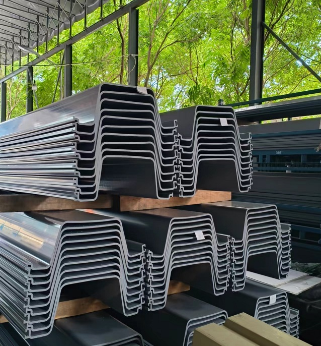 PVC Sheet Pile Manufacturer with All Series Types ASTM Standard