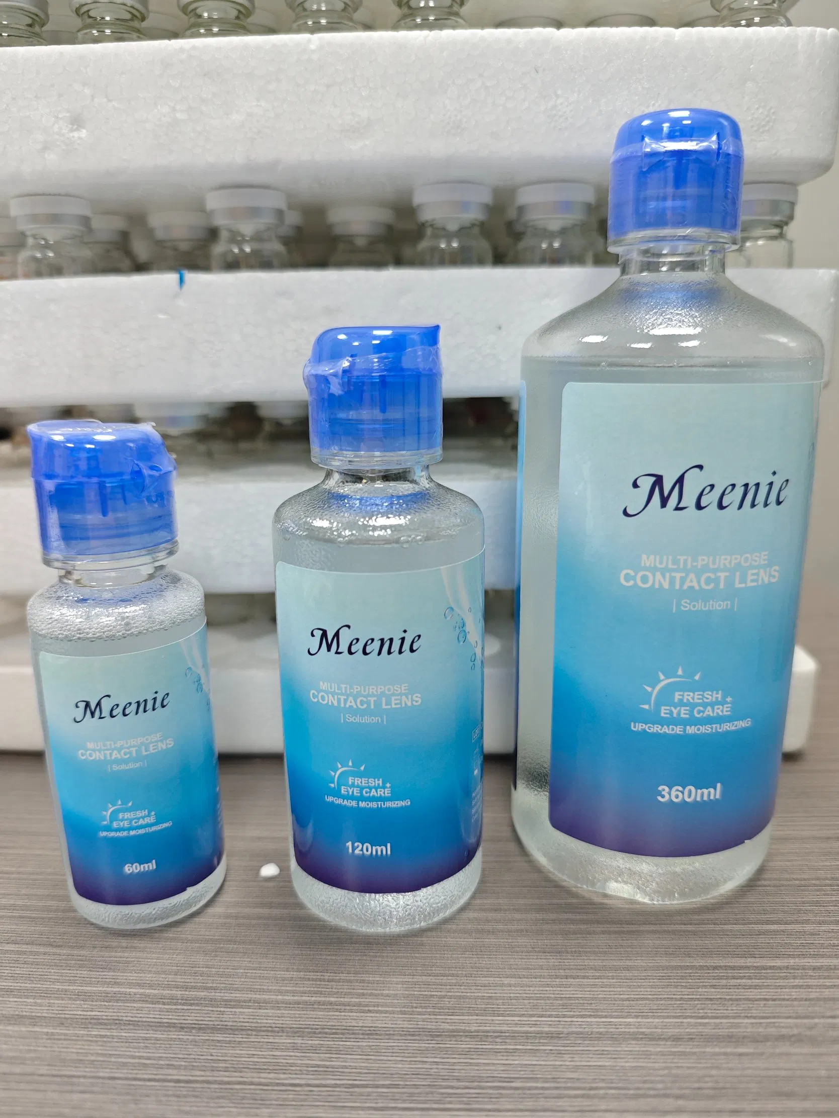 Meenie Contact Lenses Solution with 3 Size 60ml, 120ml and 360ml
