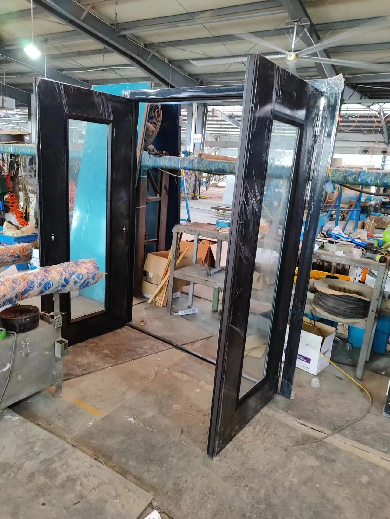 UL Fire Rated Glass Door Emergency Fire Exit Fireproof Door