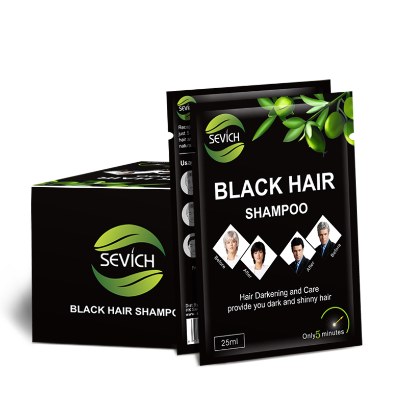 Organic Hair Dye Black Herbal Hair Shampoo