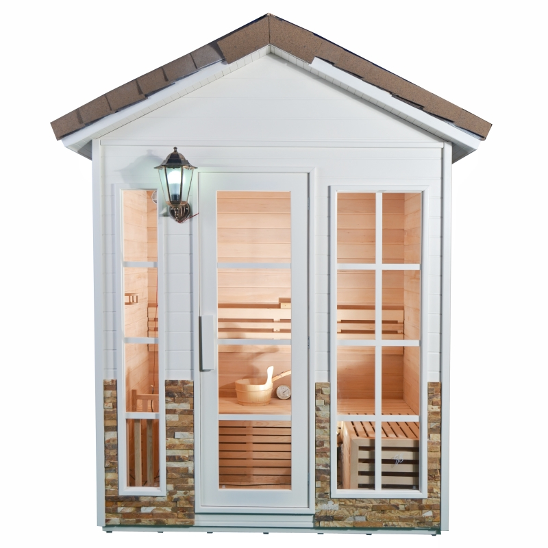 Портативная уличная сауна из дерева
