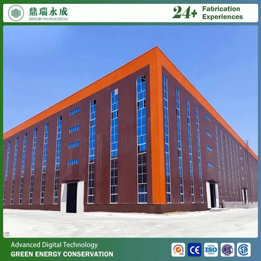 Premium ISO Certified Steel Warehouse and Workshop Solution ISO EU High-Strength Steel Structure Building Large Scale Prefabricated Workshop Factory Warehouse