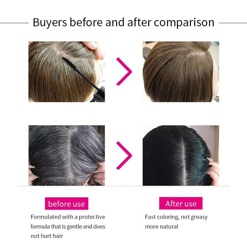 Wholesale Brightening Hair Dye Pen Color Temporary Stick Hairs Touch up Pens