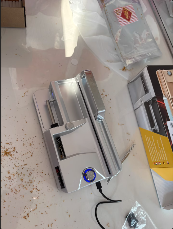 Машинка для сигарет электрическая набивочная