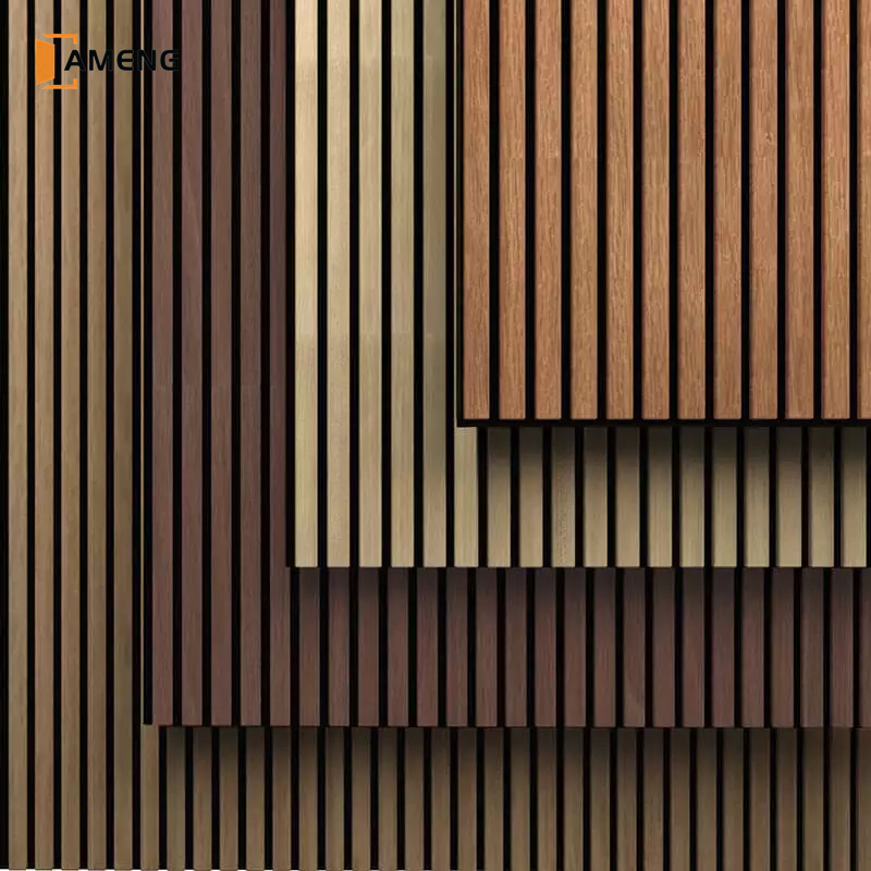 Linyi Factory 100% Recycled Hexagonal Decorative Acoustic Materials Ceiling Fire Resistant Wall Panel