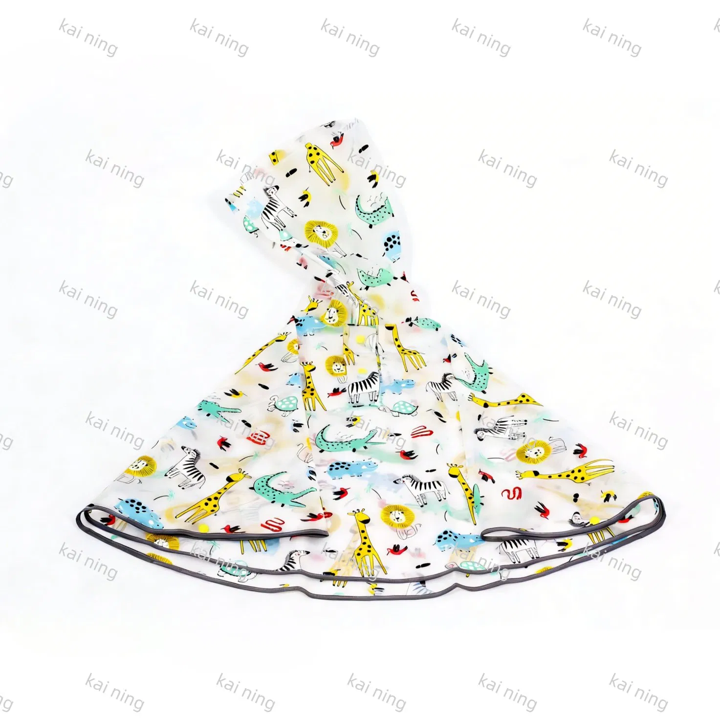 Rain Ponchos Multi-Colored Raincoat for Camping Hiking Traveling Backpacking for Boys Girls