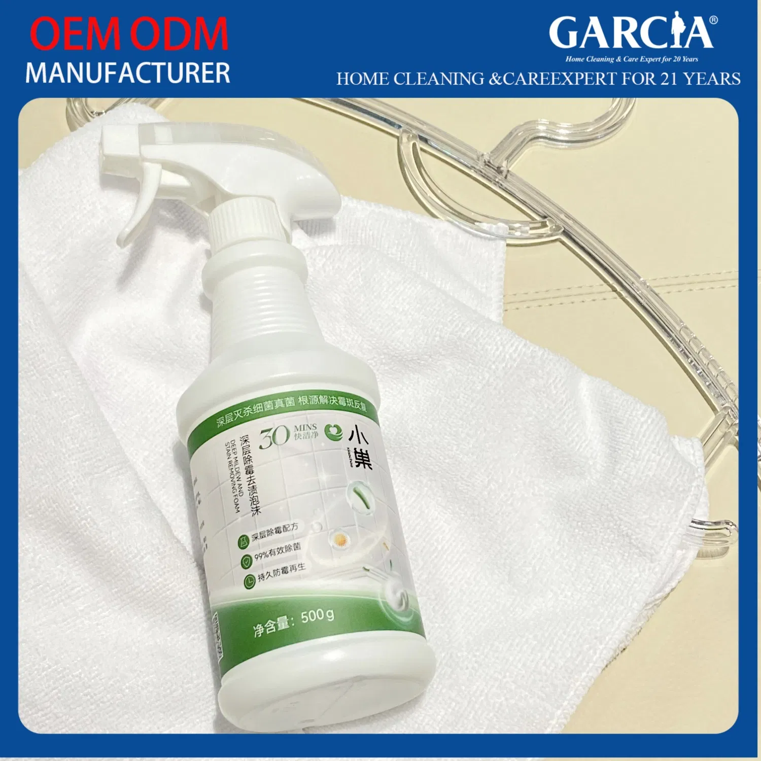 Powerful Mold Killer for Fast and Effective Stain Removal Solution