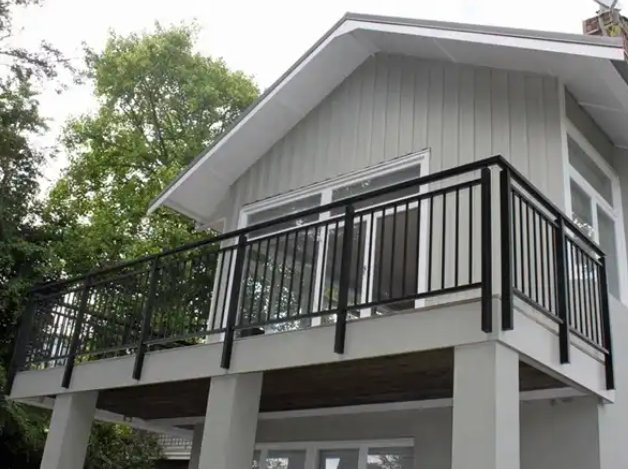 Aluminium Balustrade Yard Fence Blacony Railing Aluminum Handrail