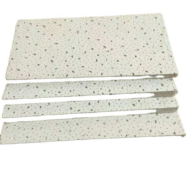 Sound-Absorbing Mineral Fiber Ceiling Board 15mm Thickness 60X60cm