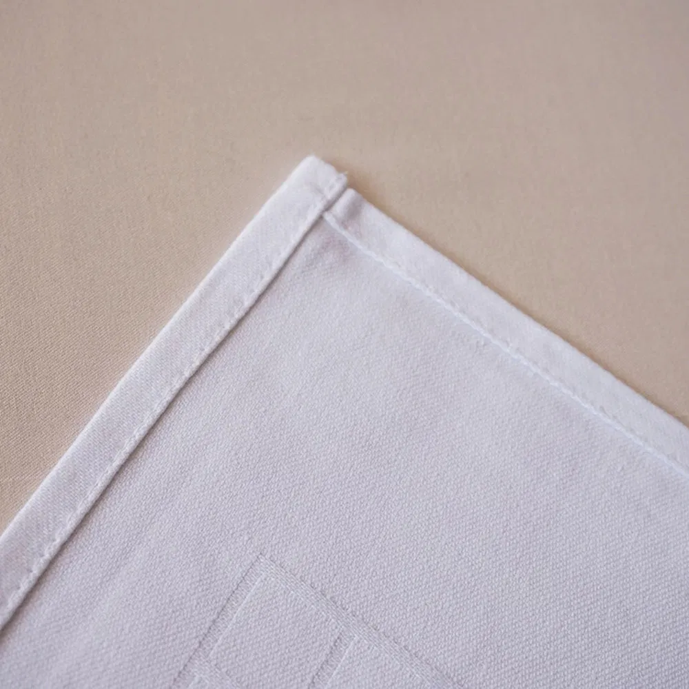 Free Samples Patterned Napkins Custom Beverage Napkins Napkin Ring Rectangular White Tablecloth