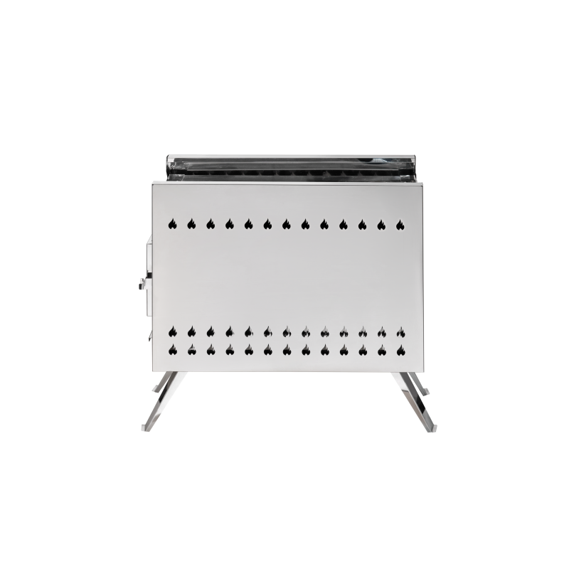 Diooist Modern Style Indoor/Outdoor Wood Burning Sauna Stove for Camping Fishing Wilderness Exploration Tent