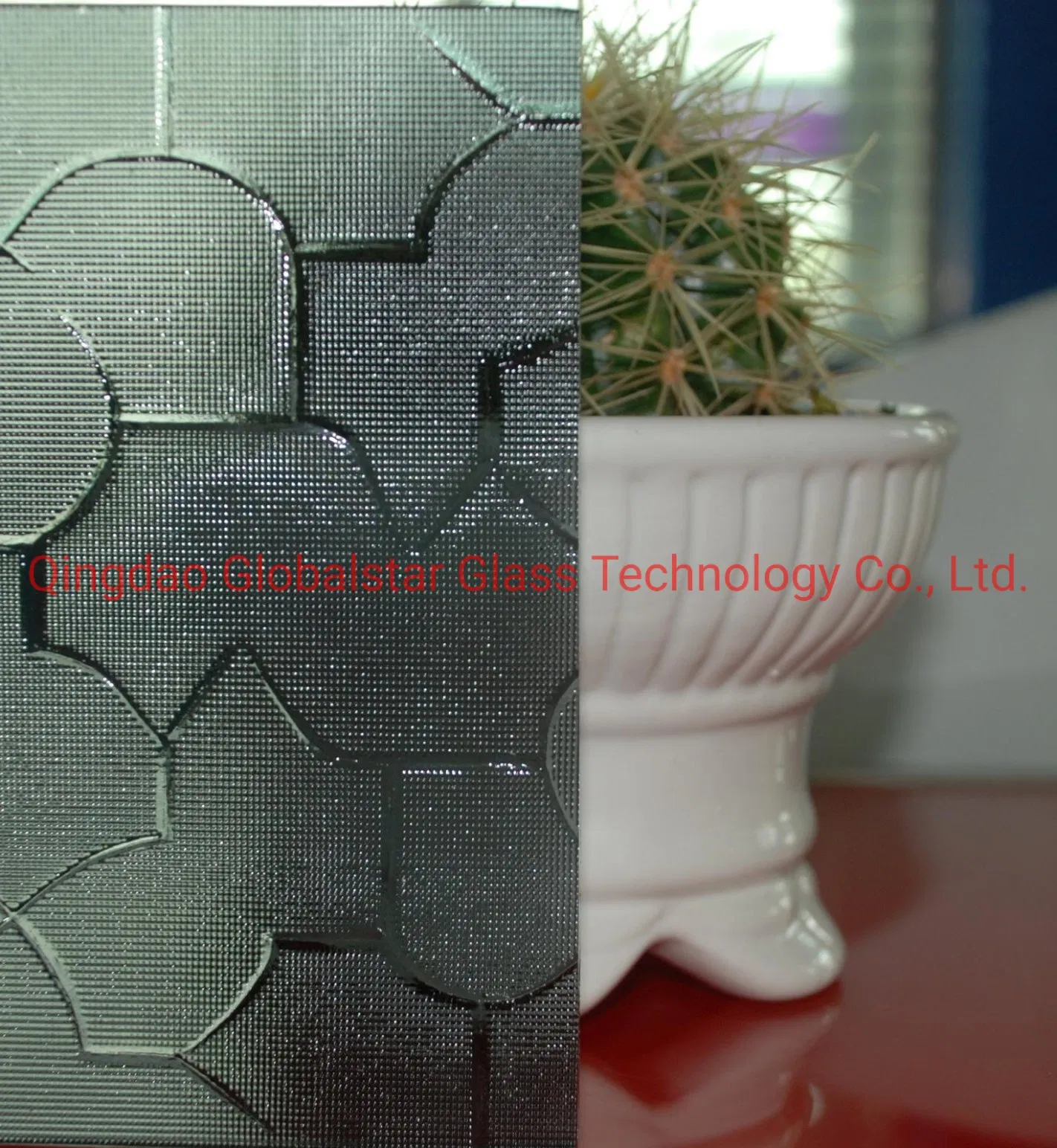 China Manufactured 3mm 4mm 5mm 6mm Chinchilla Patterned Figured Glass/Decorative Glass/Textured Glass