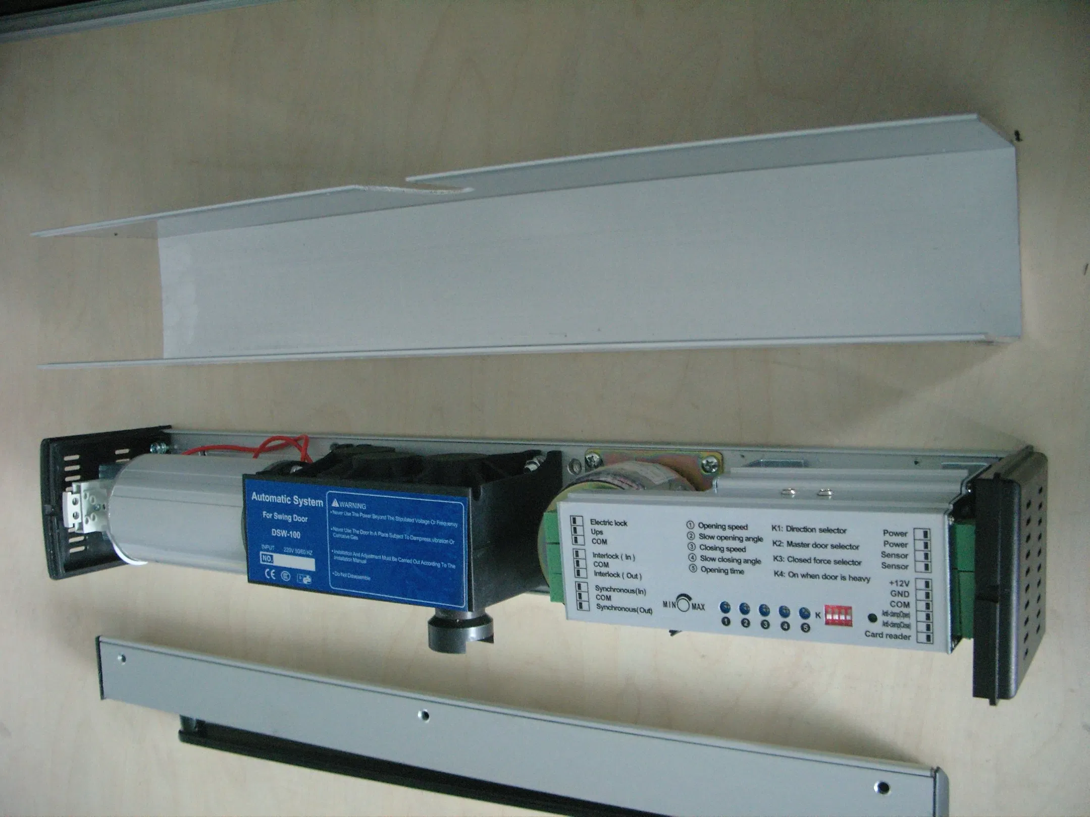 Hospital Automatic Swing Door Sliding / Articulated Arm