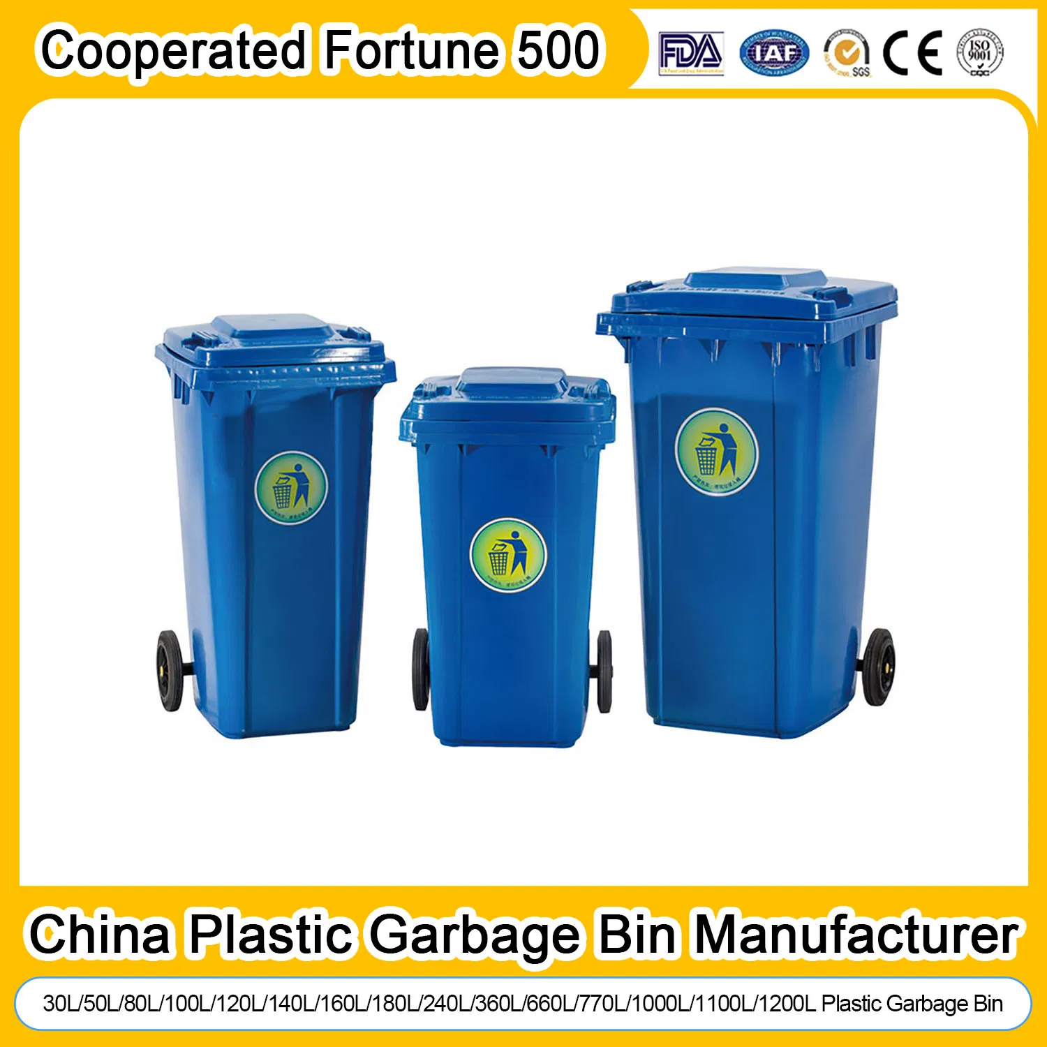 Outdoor Small Cheap Factory Price Mini Concise Style Trash Can Clear Handy Garbage Bin with Lid