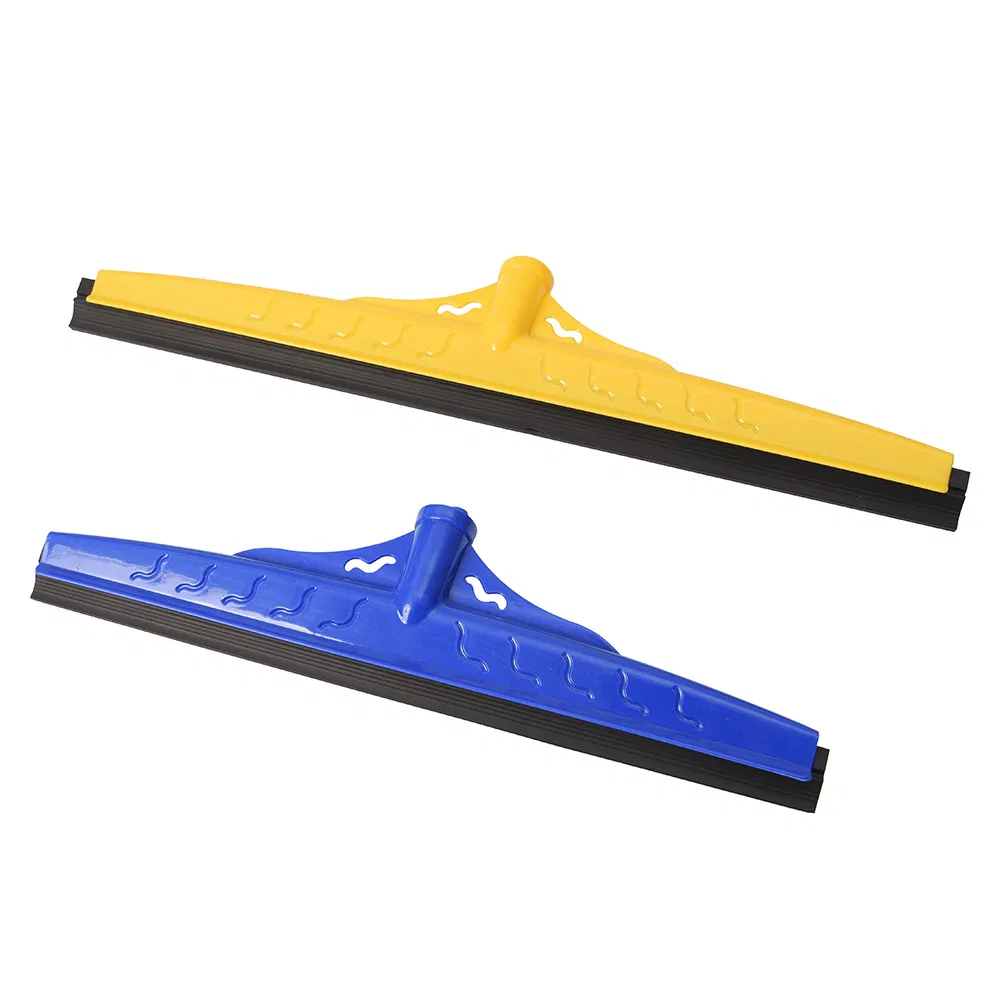 Indoor Outdoor Plastic Scrubber Floor Cleaning Squeegee Water Wiper