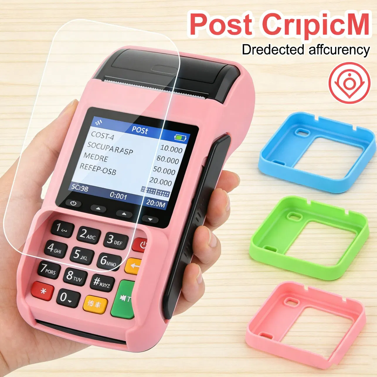 Factory Wholesale Custom Electric Screen POS Terminal Tempered Protector