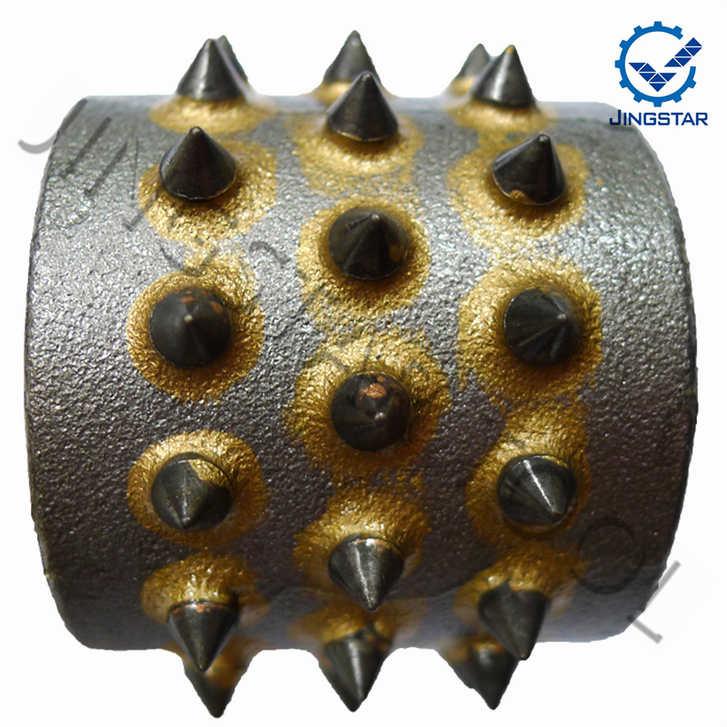 Bush Hammer Wheel 60 Teeth Electric Diamond Bush Hammer Roller