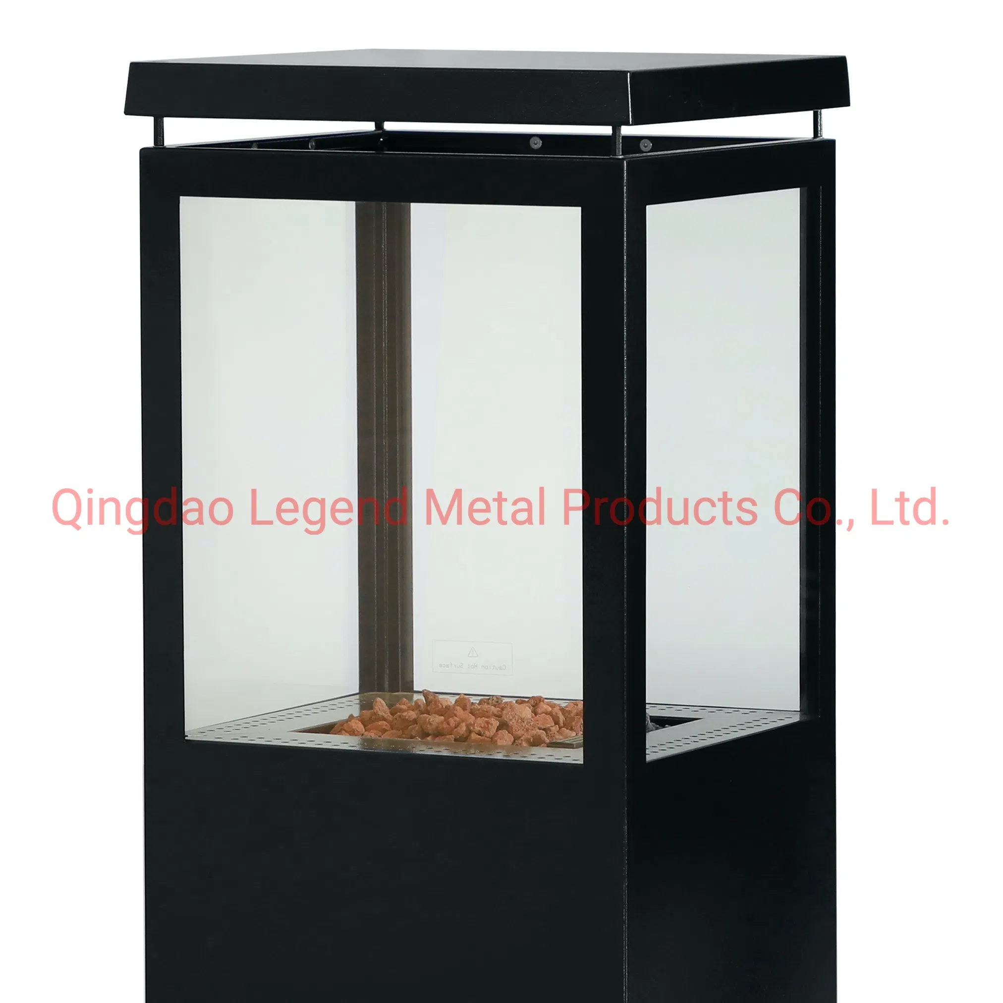LPG Outdoor Patio Gas Heater with Glass View Flame Using Propane