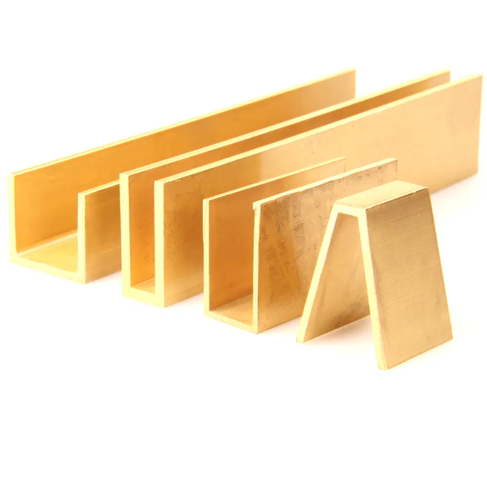 Extrusion Brass Profile for Sanitary Parts Brass Extruded Sanitary Accessories