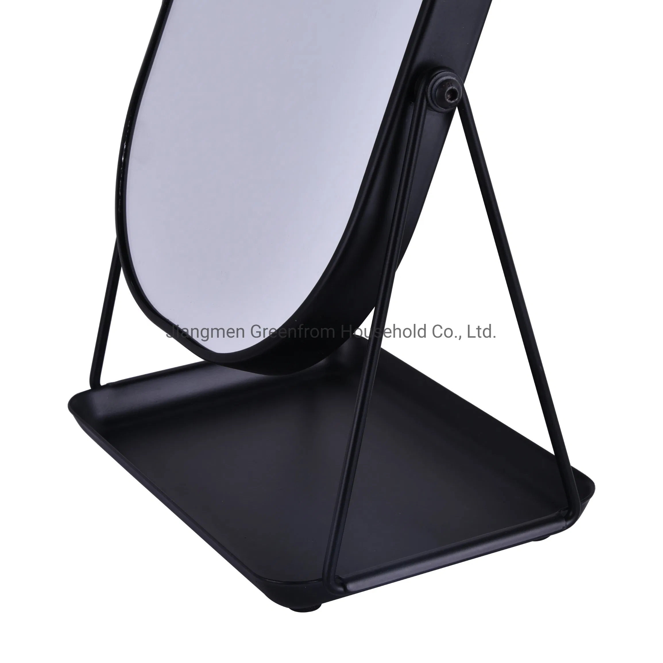 Greenfrom Rectangle Shape Table Mirror with Tray