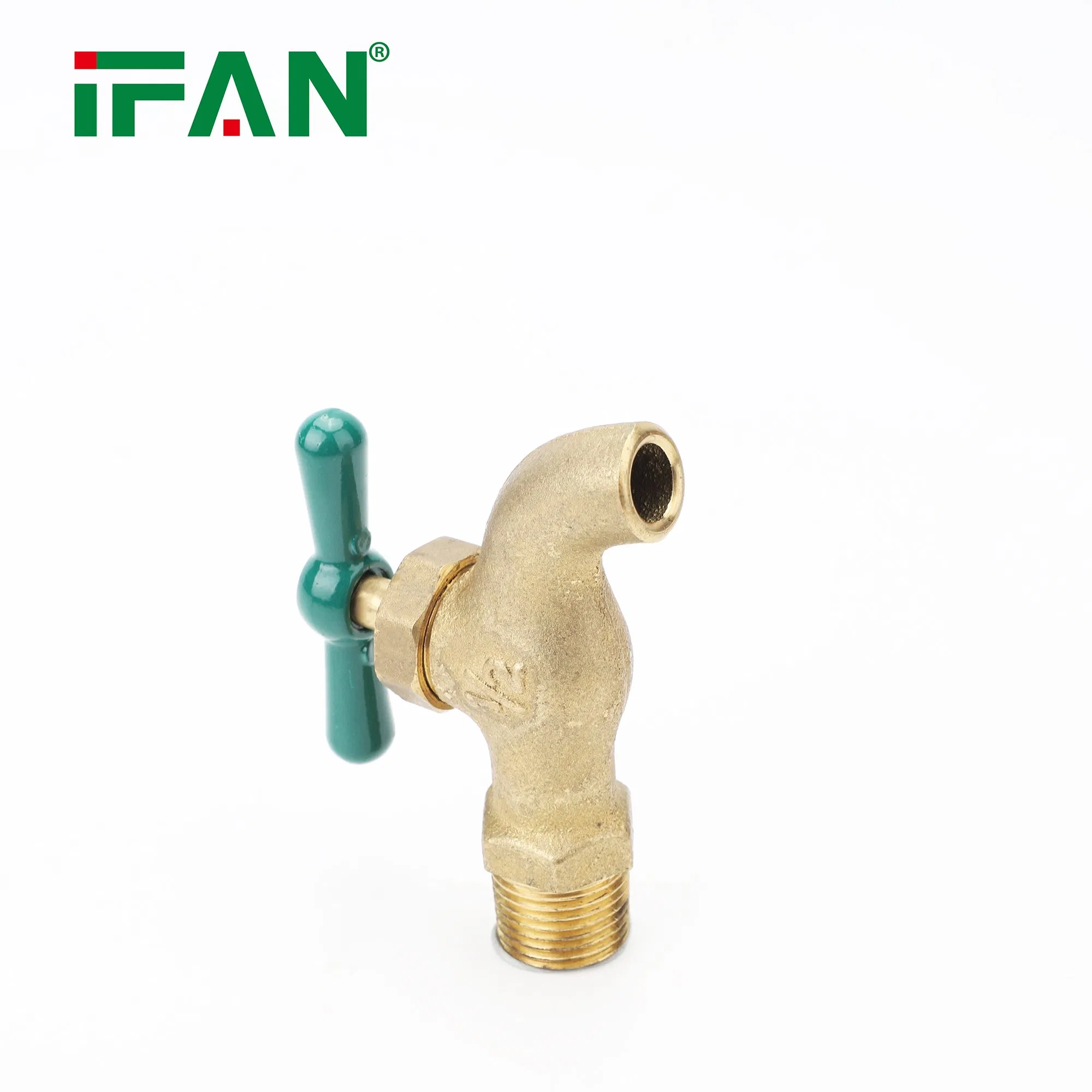 Латунный кран 1/2" для водоснабжения IFAN