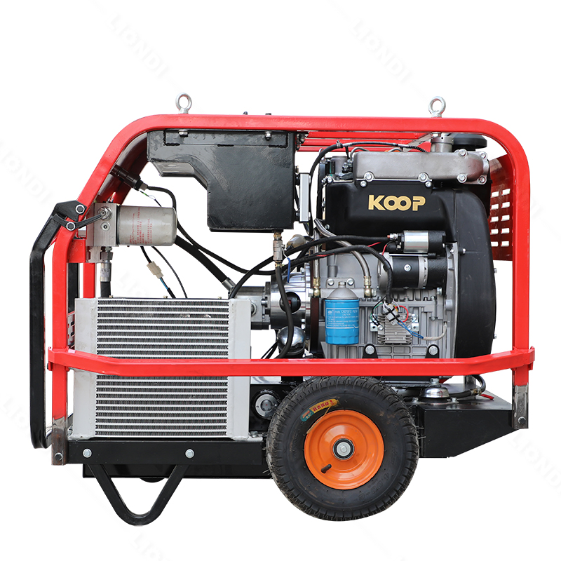 Stable Output Hydraulic Power Units Portable Mini Hand Push Hydraulic Station