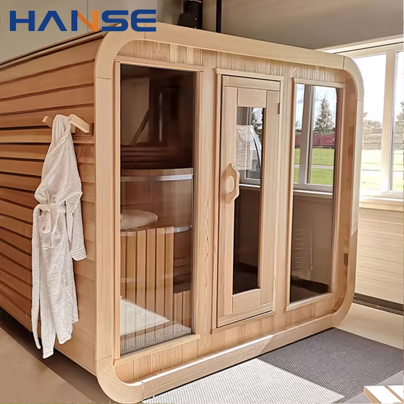 Уличная сауна из красного кедра Modern Design